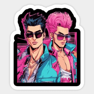 Anime Rockstar Sticker